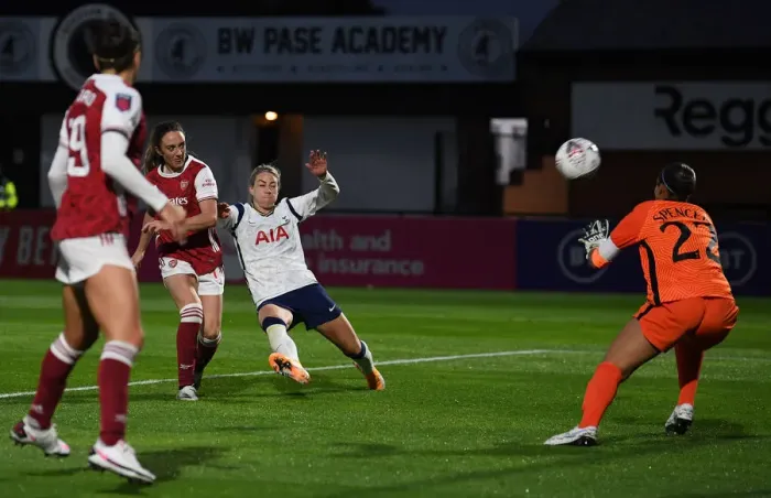 Framed Print : Arsenal Women's FA Cup Triumph: Lisa Evans Scores Hat-trick Against Tottenham Hotspur Framed Print : Arsenal Women's FA Cup Triumph: Lisa Evans Scores Hat-trick Against Tottenham Hotspur