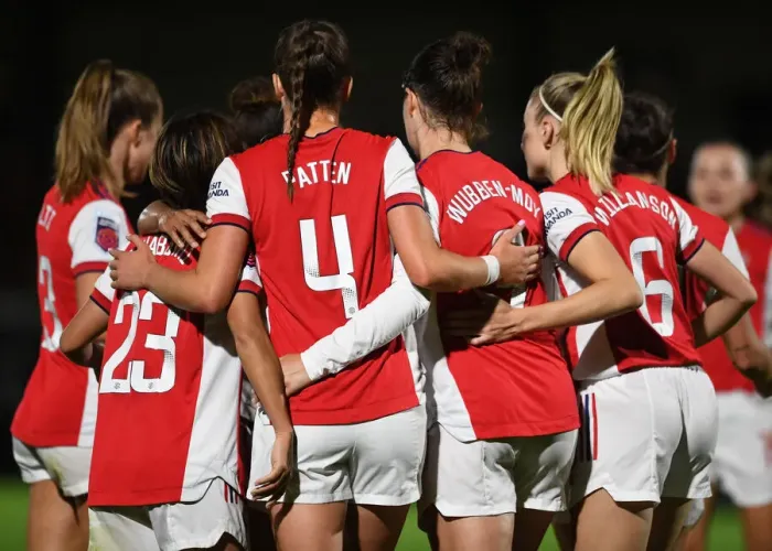 Framed Print : Arsenal Women's FA Cup Triumph: Lotte Wubben-Moy's Historic Hat-Trick Against Tottenham Hotspur Framed Print : Arsenal Women's FA Cup Triumph: Lotte Wubben-Moy's Historic Hat-Trick Against Tottenham Hotspur