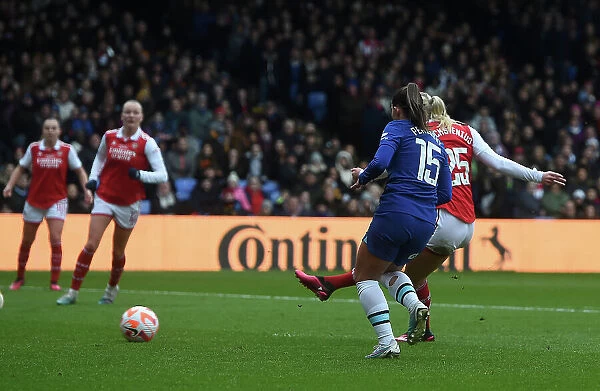 Arsenal Women's FA WSL Cup Triumph: Stina Blackstenius Scores Opening Goal Against Chelsea