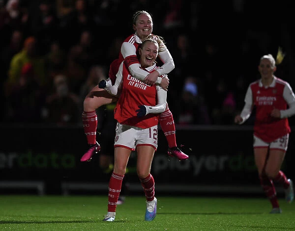 Arsenal Women's FA WSL Cup Victory: Frida Maanum Scores Second Goal vs. Aston Villa