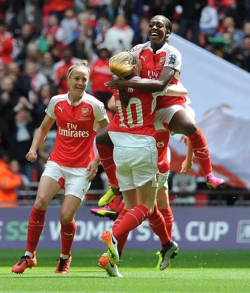 Arsenal Women's Football: Danielle Carter Scores the FA Cup-Winning Goal Against Chelsea Ladies (2016)