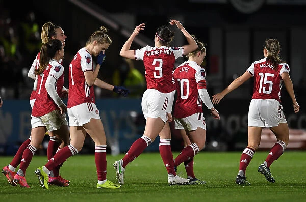 Arsenal Women's Historic Empty-Stadium Victory: Lotte Wubben-Moy Scores Second Goal Against Manchester United