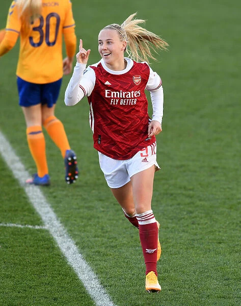 Arsenal Women's Historic Fourth Goal by Beth Mead Secures Super League Victory over Everton (December 2020)