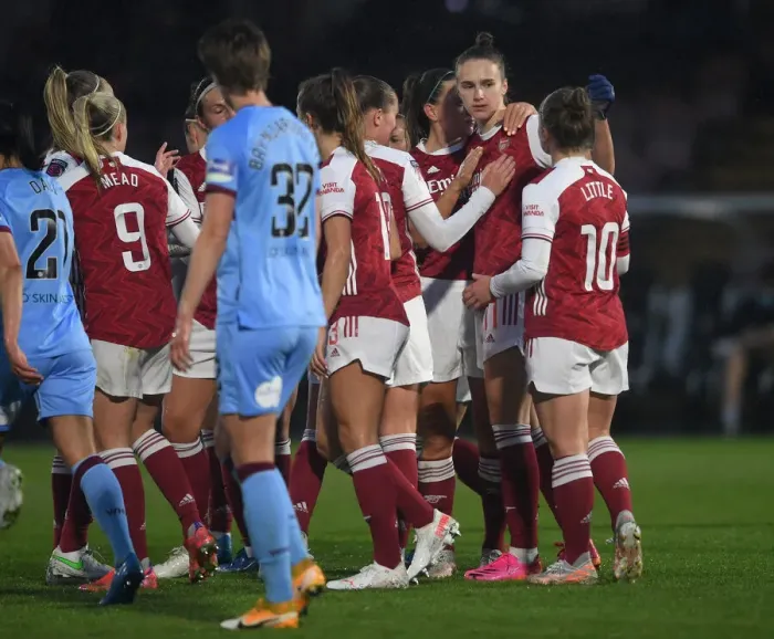 Framed Print : Arsenal Women's Historic Victory: Vivianne Miedema Scores First Goal Against West Ham in FA WSL (Behind Closed Doors) Framed Print : Arsenal Women's Historic Victory: Vivianne Miedema Scores First Goal Against West Ham in FA WSL (Behind Closed Doors)