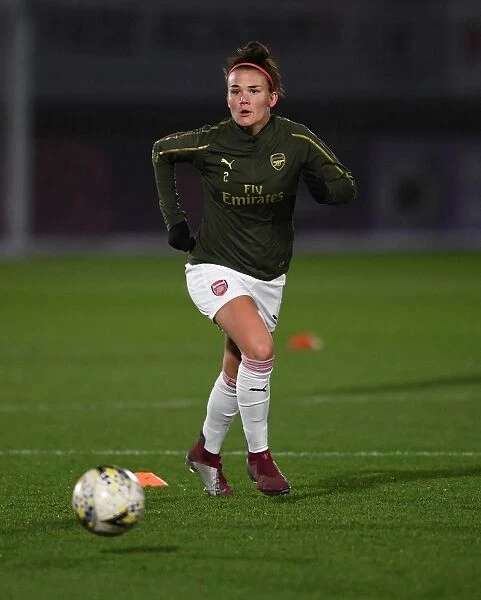 Arsenal Women's Katrine Veje Gears Up Ahead of Arsenal v Birmingham City WSL Cup Clash