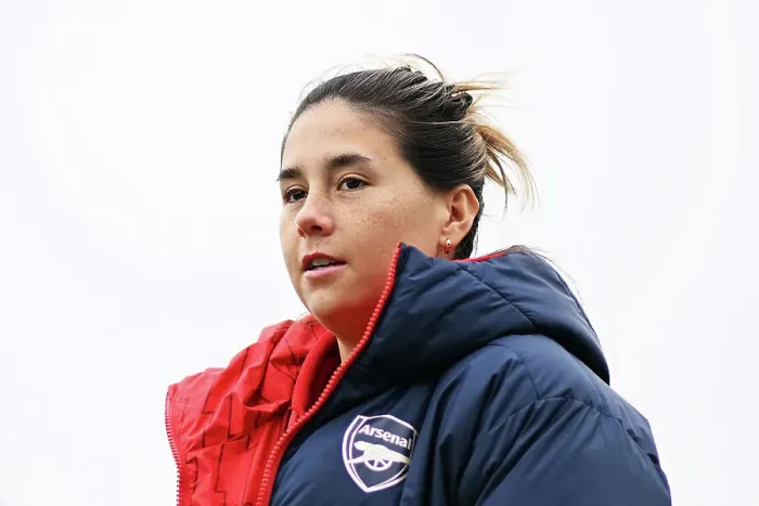Framed Print : Arsenal Women's Kyra Cooney-Cross Conducts Pre-Match Pitch Inspection Ahead of Arsenal vs West Ham (Barclays WSL, 2023-24) Framed Print : Arsenal Women's Kyra Cooney-Cross Conducts Pre-Match Pitch Inspection Ahead of Arsenal vs West Ham (Barclays WSL, 2023-24)