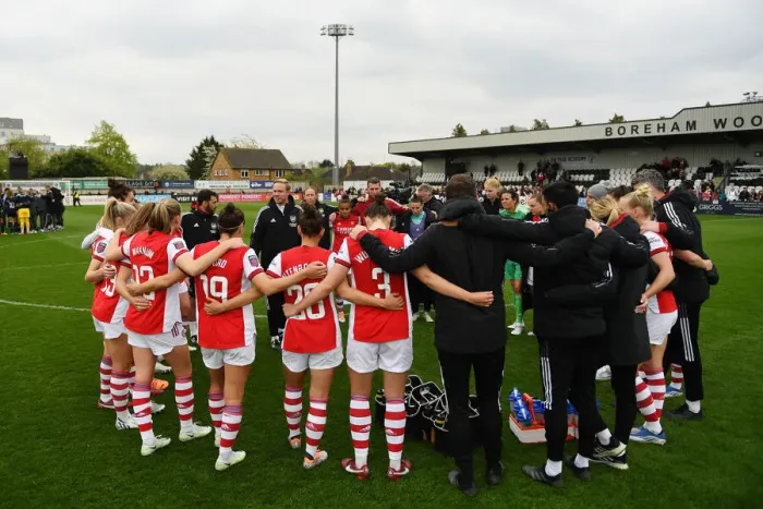 Framed Print : Arsenal Women's Manager Jonas Eidevall Celebrates FA WSL Victory over Aston Villa Framed Print : Arsenal Women's Manager Jonas Eidevall Celebrates FA WSL Victory over Aston Villa