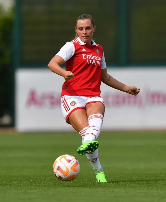 Framed Print : Arsenal Women's Noelle Maritz Stars in Pre-Season Victory Over Brighton & Hove Albion Women (2022-23) Framed Print : Arsenal Women's Noelle Maritz Stars in Pre-Season Victory Over Brighton & Hove Albion Women (2022-23)