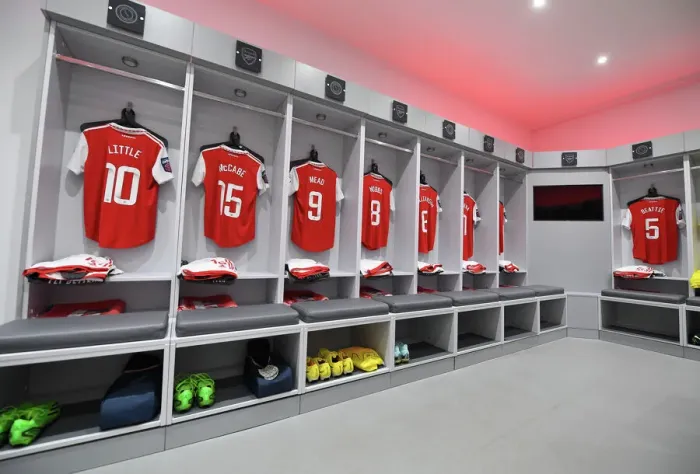 Framed Print : Arsenal Women's Pre-Match Focus: Gearing Up for Arsenal WFC vs Brighton & Hove Albion WFC (2022-23) in the Changing Room Framed Print : Arsenal Women's Pre-Match Focus: Gearing Up for Arsenal WFC vs Brighton & Hove Albion WFC (2022-23) in the Changing Room