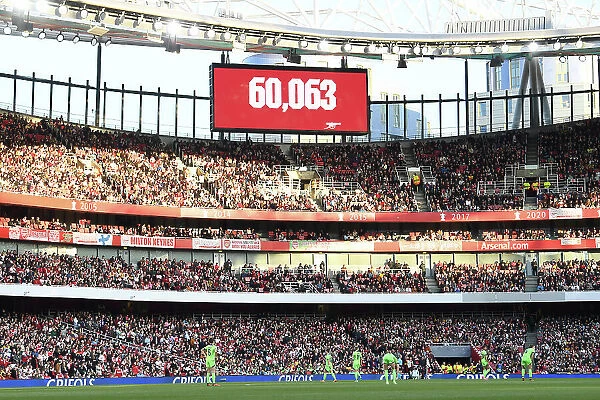 Arsenal Women's Record-Breaking 60, 063 Attendance: UEFA Champions League Semifinal vs. VfL Wolfsburg at Emirates Stadium