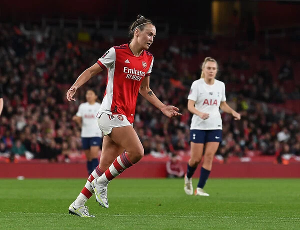 Arsenal Women's Rule: Caitlin Foord's Brace Secures FA WSL Victory Over Tottenham Hotspur