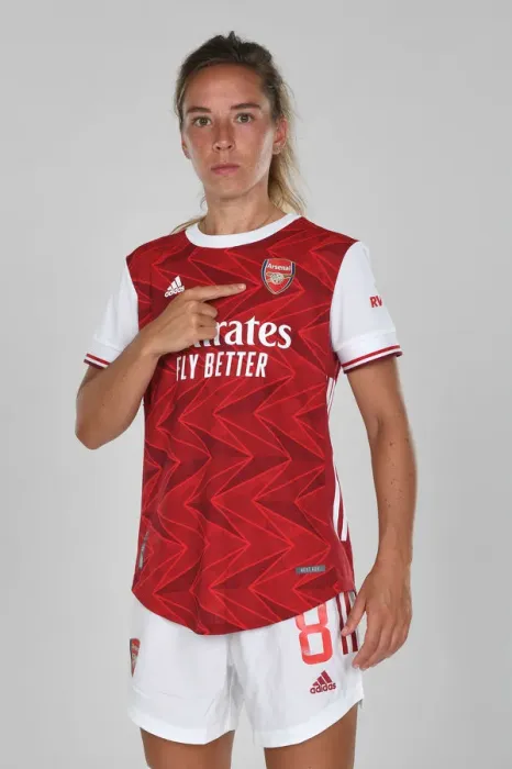Framed Print : Arsenal Women's Squad 2020-21: Jordan Nobbs at Team Photoshoot