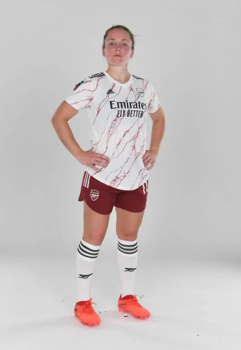 Framed Print : Arsenal Women's Squad 2020-21: Kim Little at Arsenal Womens Photocall Framed Print : Arsenal Women's Squad 2020-21: Kim Little at Arsenal Womens Photocall