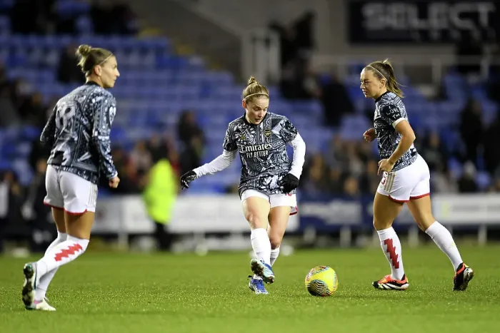 Framed Print : Arsenal Women's Squad Gears Up for FA WSL Cup Clash against Reading