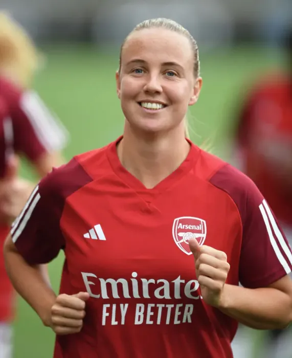 Framed Print : Arsenal Women's Squad Prepares for UEFA Champions League Battle against Linkopings FC in Sweden (September 2023)