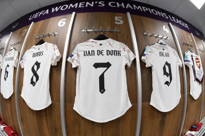 Framed Print : Arsenal Women's Squad Prepares for UEFA Champions League Quarterfinal Showdown Against Paris Saint-Germain