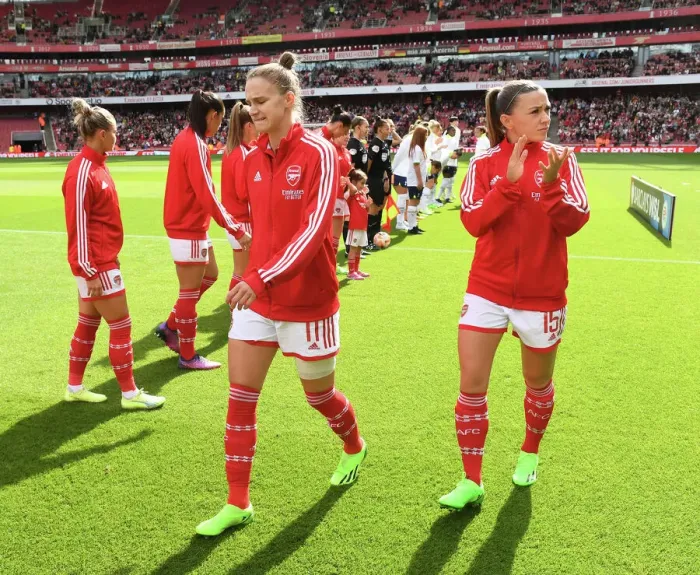 Framed Print : Arsenal Women's Stars: Pre-Match Focus on Vivianne Miedema and Katie McCabe Ahead of Arsenal vs. Tottenham Hotspur Framed Print : Arsenal Women's Stars: Pre-Match Focus on Vivianne Miedema and Katie McCabe Ahead of Arsenal vs. Tottenham Hotspur