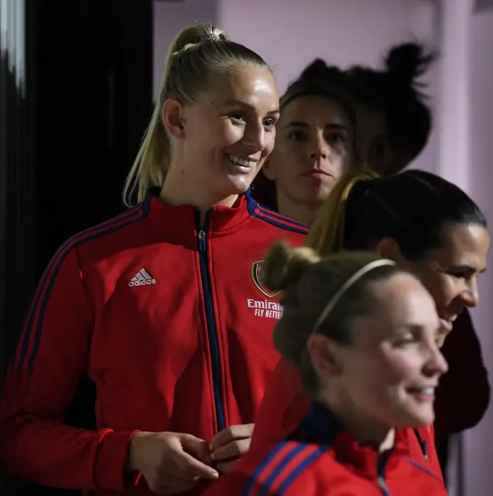 Framed Print : Arsenal Women's Stina Blackstenius Focuses Ahead of FA Cup Quarterfinals vs. Coventry United Framed Print : Arsenal Women's Stina Blackstenius Focuses Ahead of FA Cup Quarterfinals vs. Coventry United