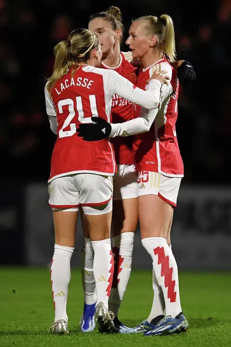 Framed Print : Arsenal Women's Stina Blackstenius Scores First Goal in FA WSL Cup Win Against Tottenham Hotspur Women Framed Print : Arsenal Women's Stina Blackstenius Scores First Goal in FA WSL Cup Win Against Tottenham Hotspur Women