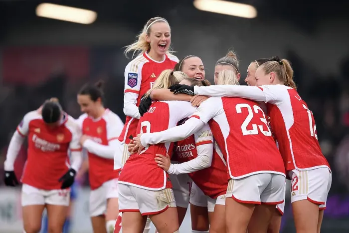 Framed Print : Arsenal Women's Super League: Beth Mead Scores Brace Against West Ham