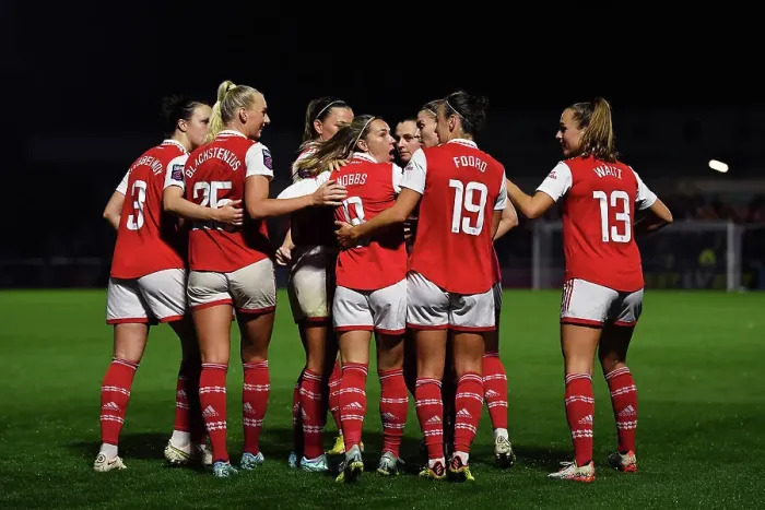 Framed Print : Arsenal Women's Super League: Jordan Nobbs Scores First Goal Against West Ham United
