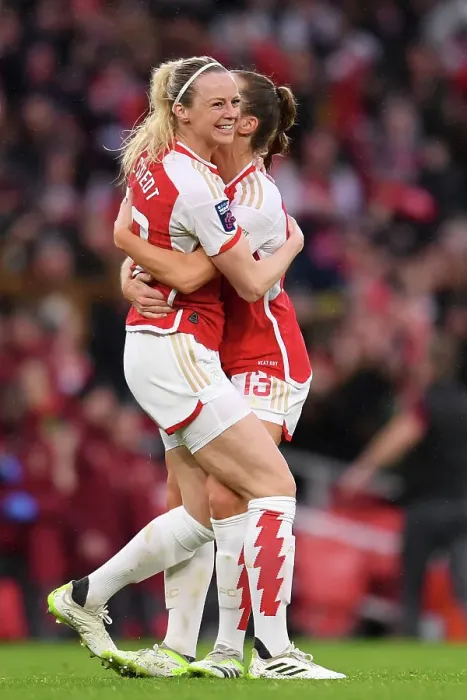 Framed Print : Arsenal Women's Super League Triumph: Ilestedt Scores Decisive Goal vs. Chelsea Framed Print : Arsenal Women's Super League Triumph: Ilestedt Scores Decisive Goal vs. Chelsea