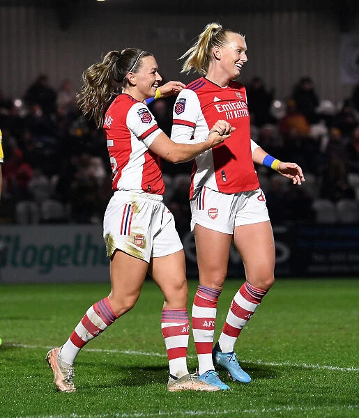 Arsenal Women's Super League Victory: McCabe and Blackstenius Celebrate Goals Against Reading