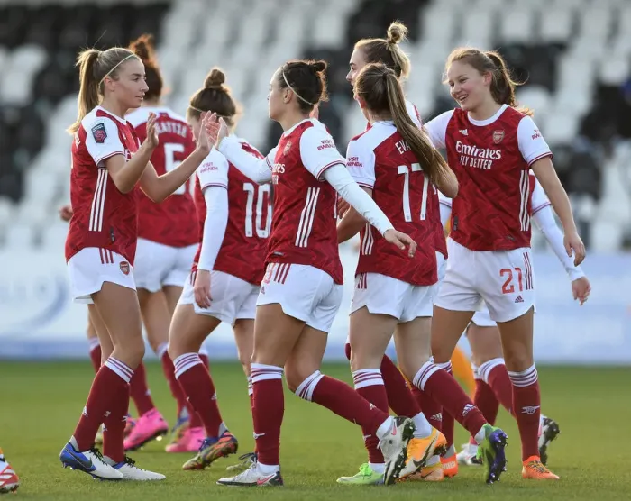 Framed Print : Arsenal Women's Super League Victory: Caitlin Foord Scores Decisive Goal Against Everton Framed Print : Arsenal Women's Super League Victory: Caitlin Foord Scores Decisive Goal Against Everton