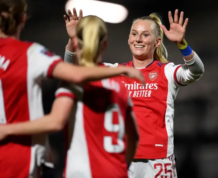 Framed Print : Arsenal Women's Super League Victory: Stina Blackstenius Scores Historic Fourth Goal vs. Reading Framed Print : Arsenal Women's Super League Victory: Stina Blackstenius Scores Historic Fourth Goal vs. Reading