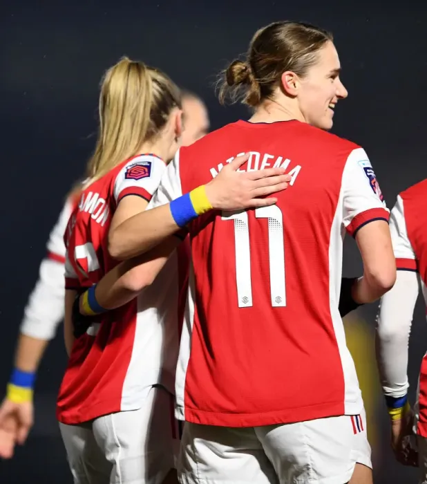Framed Print : Arsenal Women's Super League Victory: Vivianne Miedema Scores First Goal Against Reading Framed Print : Arsenal Women's Super League Victory: Vivianne Miedema Scores First Goal Against Reading