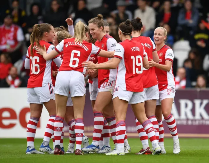 Framed Print : Arsenal Women's Super League Victory: Vivianne Miedema's Historic Hat-Trick Against Aston Villa Framed Print : Arsenal Women's Super League Victory: Vivianne Miedema's Historic Hat-Trick Against Aston Villa