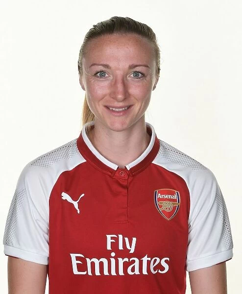 Arsenal Women's Team: 2017 Photocall Featuring Louise Quinn