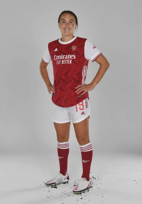Framed Print : Arsenal Women's Team 2020-21: Caitlin Foord at Team Photocall Framed Print : Arsenal Women's Team 2020-21: Caitlin Foord at Team Photocall
