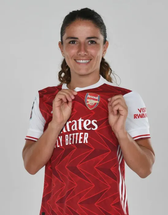 Framed Print : Arsenal Women's Team 2020-21: Danielle van de Donk at Arsenal Photocall