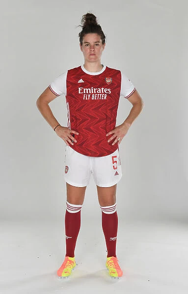 Arsenal Women's Team 2020-21: Jennifer Beattie at Arsenal Women's Photocall
