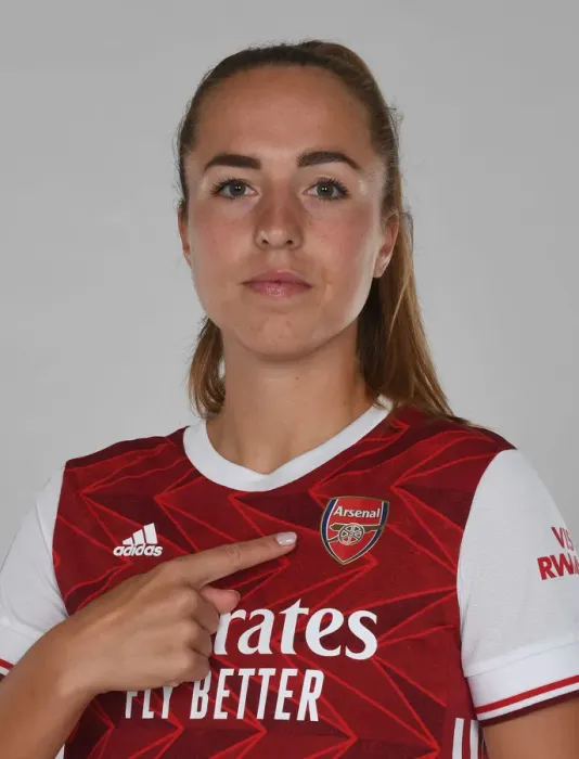 Framed Print : Arsenal Women's Team 2020-21: Lia Walti at Team Photocall
