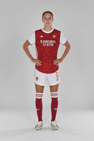 Arsenal Women's Team 2020-21: Vivianne Miedema at Arsenal Photocall