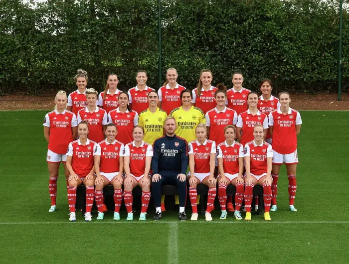 Framed Print : Arsenal Women's Team 2022 / 23: Meet the Squad