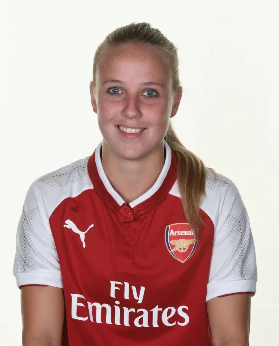 Framed Print : Arsenal Women's Team: Beth Mead at 2017 Photocall