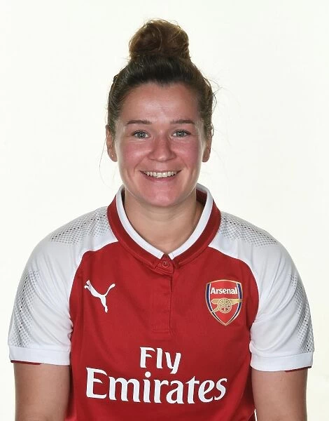 Arsenal Women's Team: Emma Mitchell at 2017 Photocall
