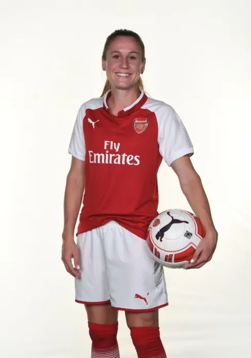 Framed Print : Arsenal Women's Team: Heather O'Reilly at 2017 Photocall Framed Print : Arsenal Women's Team: Heather O'Reilly at 2017 Photocall