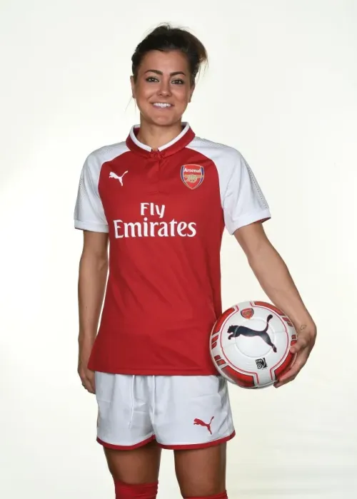 Framed Print : Arsenal Women's Team: Jemma Rose at 2017 Photocall Framed Print : Arsenal Women's Team: Jemma Rose at 2017 Photocall