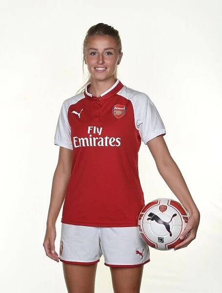 Arsenal Women's Team: Leah Williamson at 2017 Photocall