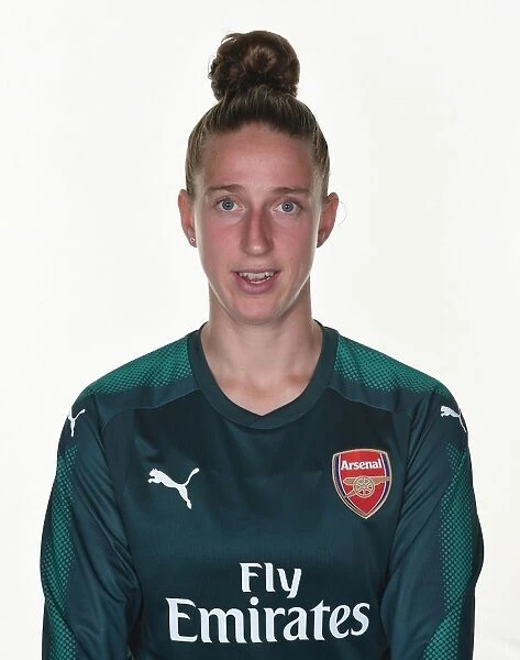 Arsenal Women's Team: Sari van Veenendaal at 2017 Photocall