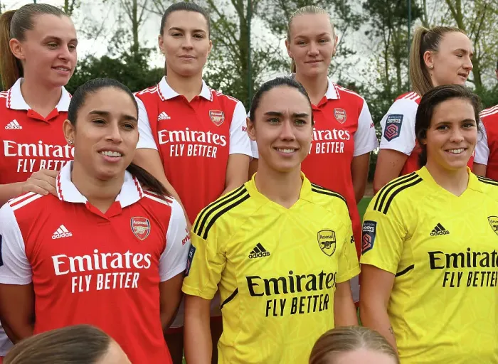 Framed Print : Arsenal Women's Team Squad 2022 / 23 Arsenal Women´s Team Squad 2022 / 23