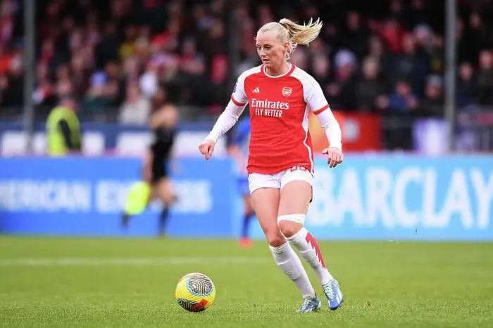 Framed Print : Arsenal Women's Team Takes on Brighton & Hove Albion in Barclays Super League Match