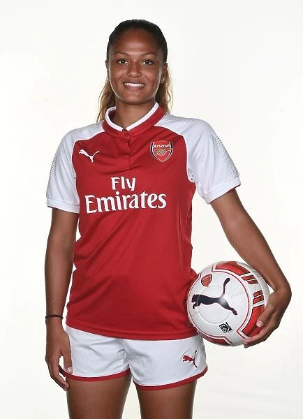 Arsenal Women's Team: Taylor Hinds at 2017 Photocall