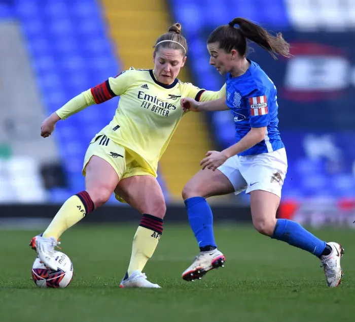 Framed Print : Arsenal Women's Thrilling Victory Over Birmingham City in WSL 1 (09 / 01 / 2022)