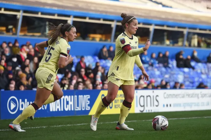 Framed Print : Arsenal Women's Thrilling Victory over Birmingham City in WSL 1 Showdown (09 / 01 / 2022)