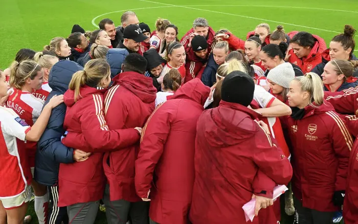 Framed Print : Arsenal Women's Thrilling Victory Over Chelsea in Barclays Super League: Celebrating in Unison Framed Print : Arsenal Women's Thrilling Victory Over Chelsea in Barclays Super League: Celebrating in Unison